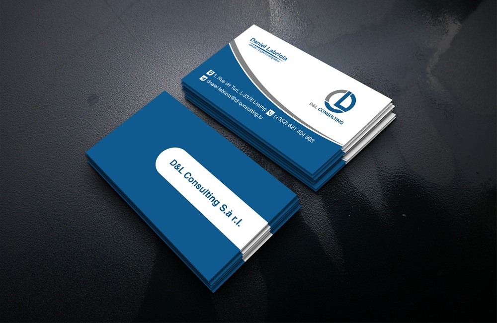 DL Consulting Business Cards